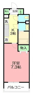 パーシモン湘南【4階】の間取り