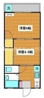 メゾン市川【1階】の間取り