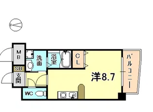 エグゼクティブアネックス【3階】の間取り