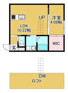 Growth Shiomi【1階】の間取り