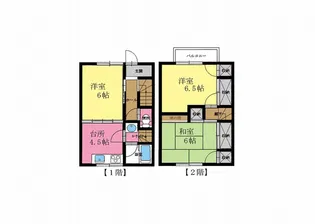 ホワイトビレッジ 2の間取り