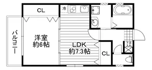 エム・ステージ小路東【3階】の間取り