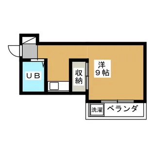 箱崎ハイツ【1階】の間取り