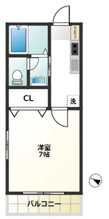 フォレストメゾン【2階】の間取り