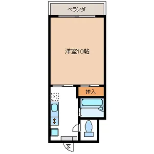 PLAZA古沢I番館【2階】の間取り