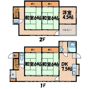 広島県広島市安芸区矢野西5【一戸建】の間取り