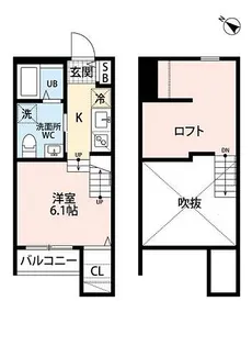 オーガスタIII【2階】の間取り