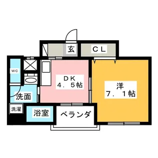 アイムリオII【5階】の間取り