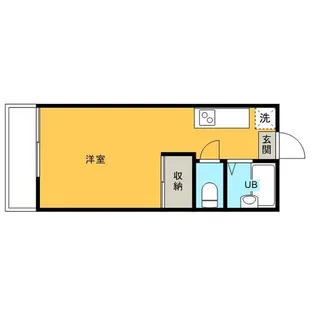 スペースタウン鶴田【2階】の間取り