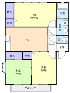 ニートネス花通【1階】の間取り