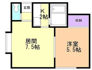 プリマベーラ北郷I【2階】の間取り