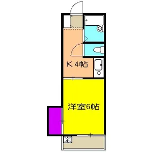 平沼第3ビル【2階】の間取り
