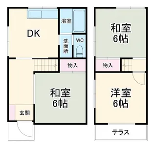 神奈川県川崎市高津区上作延5【一戸建】の間取り