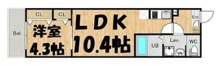 ジーメゾン岩槻本町【3階】の間取り