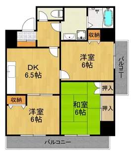 神奈川県川崎市幸区南加瀬3【マンション】の間取り