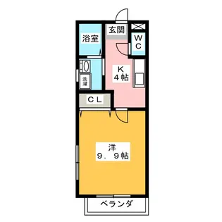 Ciel Claire【3階】の間取り