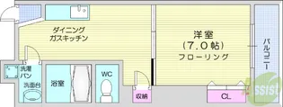 小田原ウェルコート【5階】の間取り