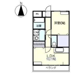 Ambition【3階】の間取り