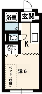 1Rの間取り画像