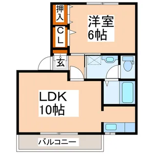 アイビー【1階】の間取り