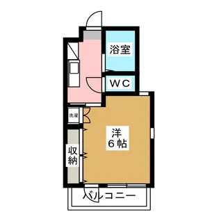 リスガーテラス【1階】の間取り