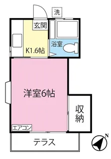 ロゼ・YANAGIMURA【1階】の間取り