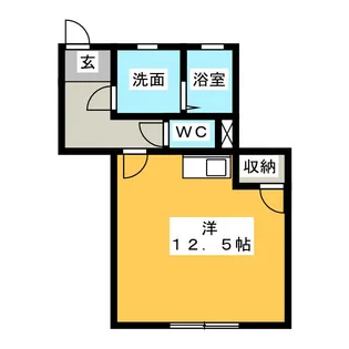 セントラルアイランドB【1階】の間取り