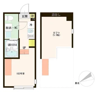 パインリーフ【1階】の間取り