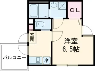ALEGRIA津久野South【3階】の間取り
