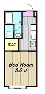 パルモS【2階】の間取り