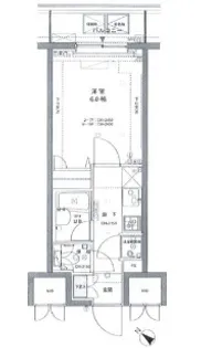 東京都大田区蒲田4【マンション】の間取り