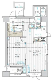 東京都台東区浅草5【マンション】の間取り