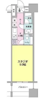 パークフラッツ横濱公園【7階】の間取り