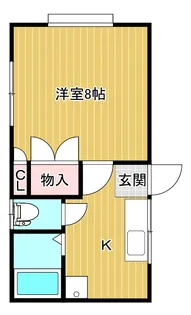 セピアハウスHAMA【1階】の間取り