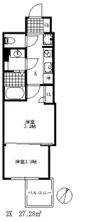 セレニテ神戸 ミラク【5階】の間取り