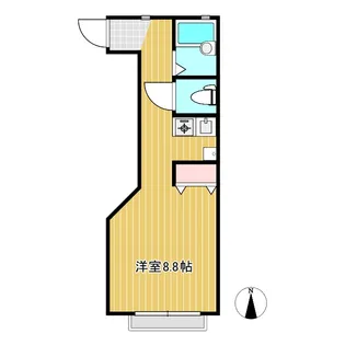 カーム・ホーム【2階】の間取り