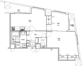 ユニロイヤル西早稲田【9階】の間取り