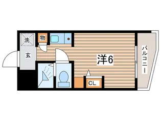 コパーズアプト綱島【3階】の間取り