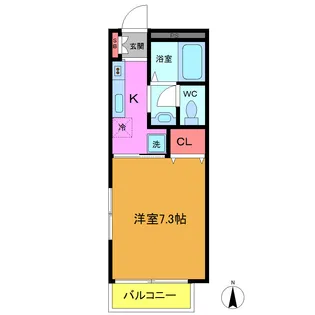 プリマヴェーラ【1階】の間取り