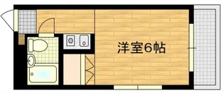 クレセント小町【3階】の間取り