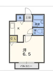 フジパレス南田出井【1階】の間取り