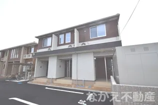 徳島県阿南市羽ノ浦町中庄洲崎【アパート】の外観