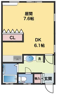 コモエスタ【2階】の間取り