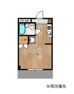 ハイムエリカ【4階】の間取り