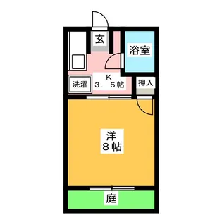 サンハイツ【1階】の間取り