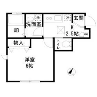 長崎フラット【1階】の間取り