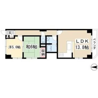 ロワールパークII【2階】の間取り