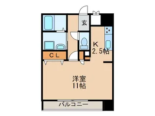 スエルテ鳥居松【1階】の間取り
