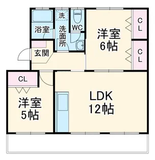 袴田マンション【3階】の間取り