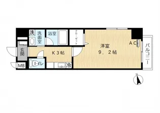 ソシア西葛西【2階】の間取り